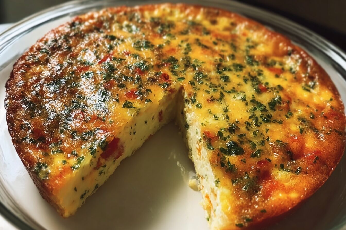 Crustless Egg White Quiche