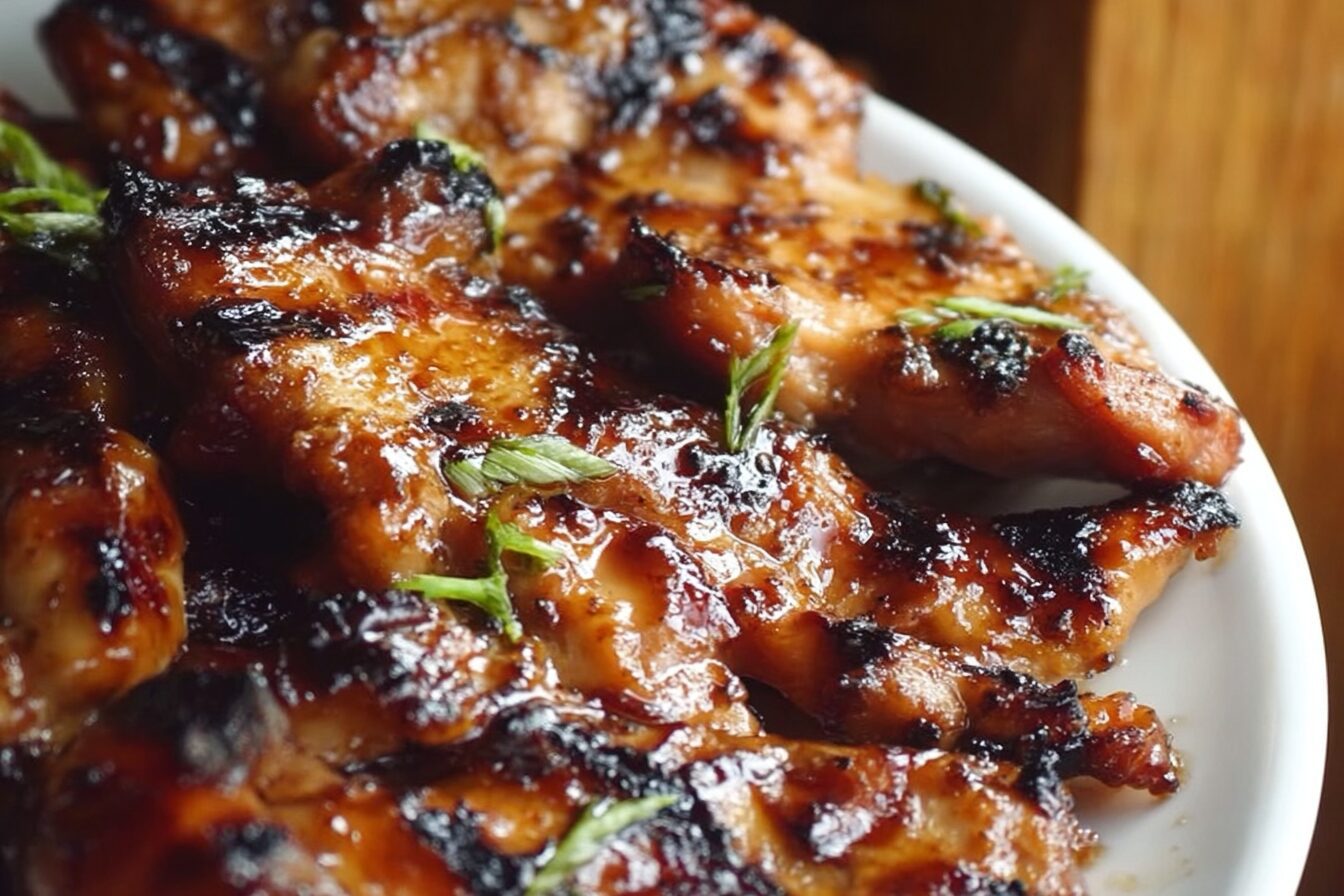 Hawaiian Grilled Teriyaki Chicken