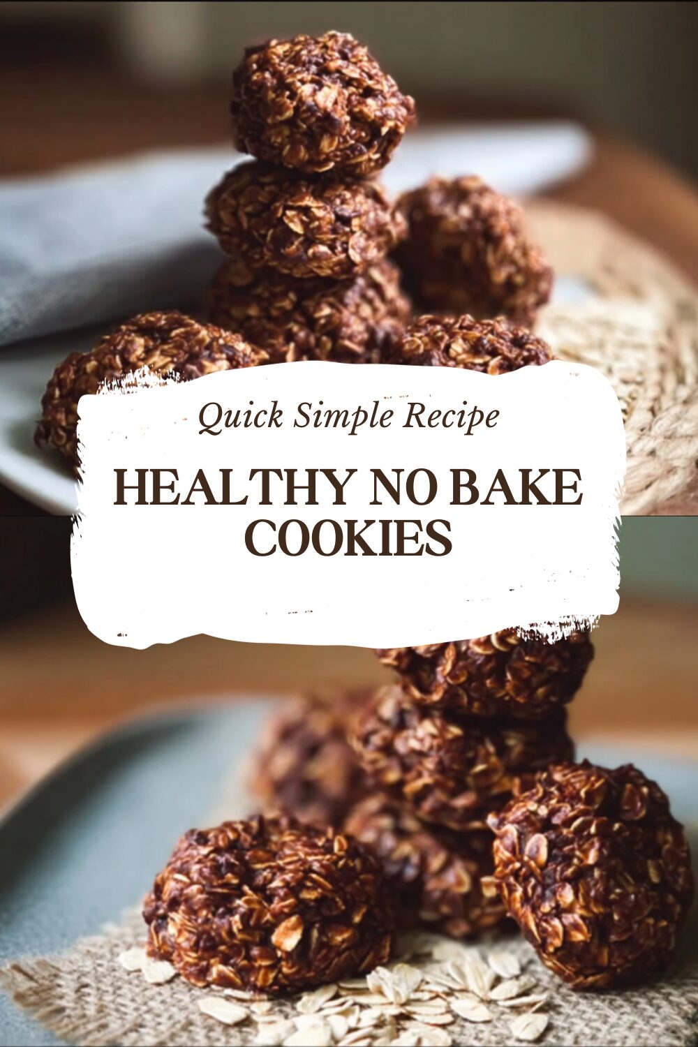 Healthy No Bake Cookies