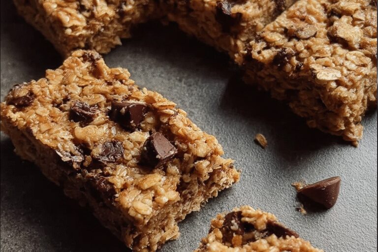 Healthy Oatmeal Chocolate Chip Bars 46.Png
