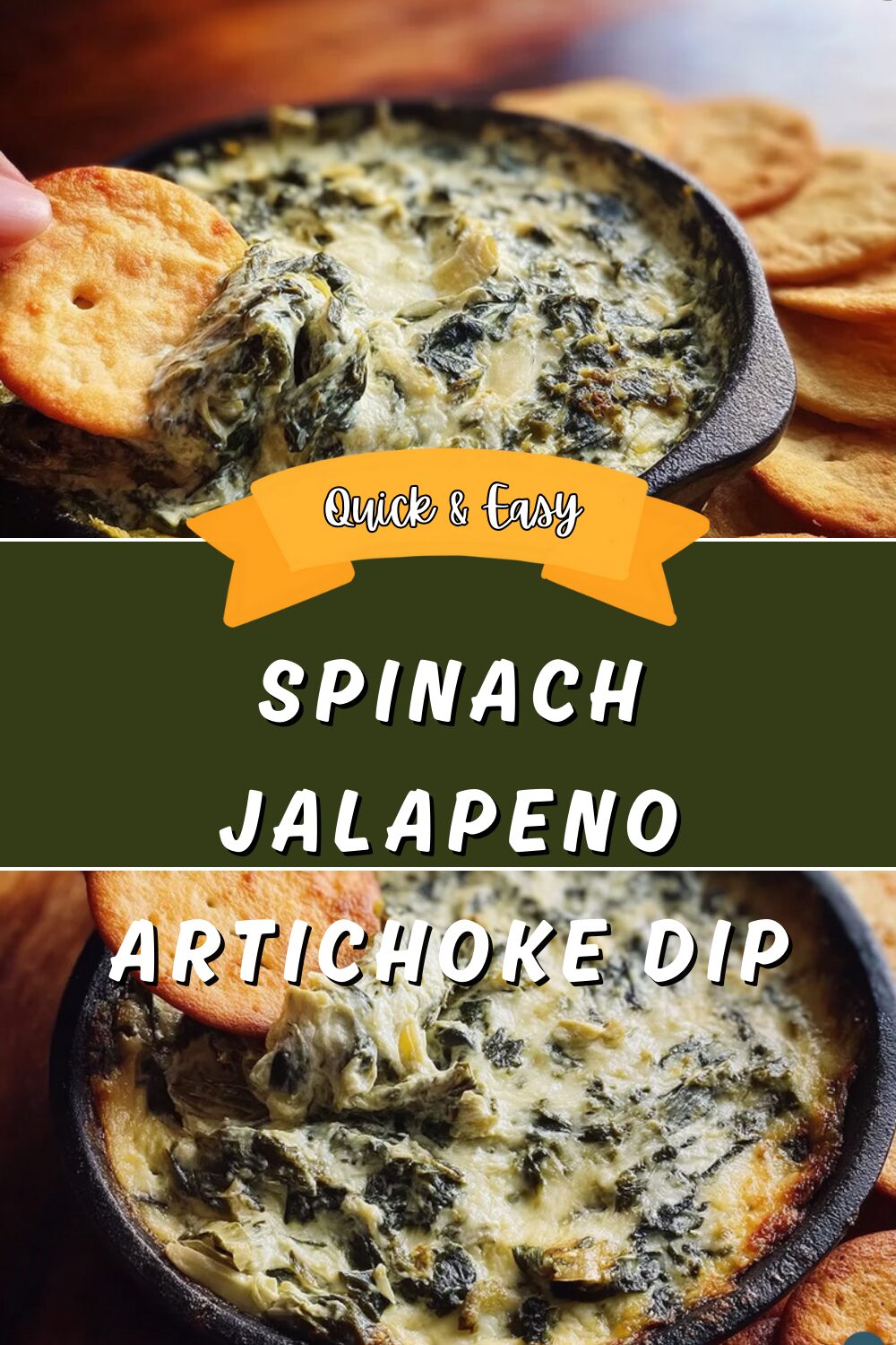 Spinach Jalapeno Artichoke Dip