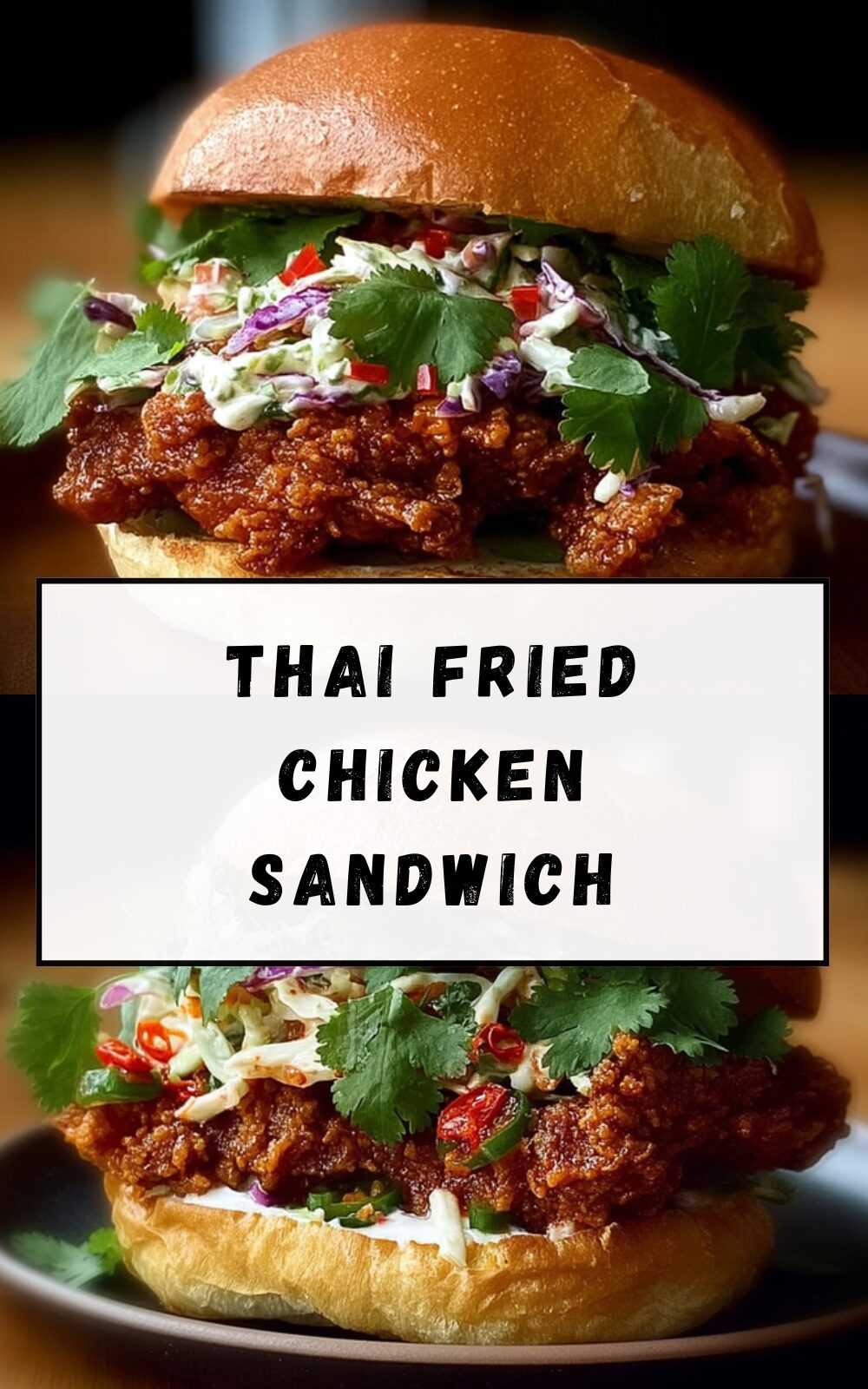 Thai Fried Chicken Sandwich