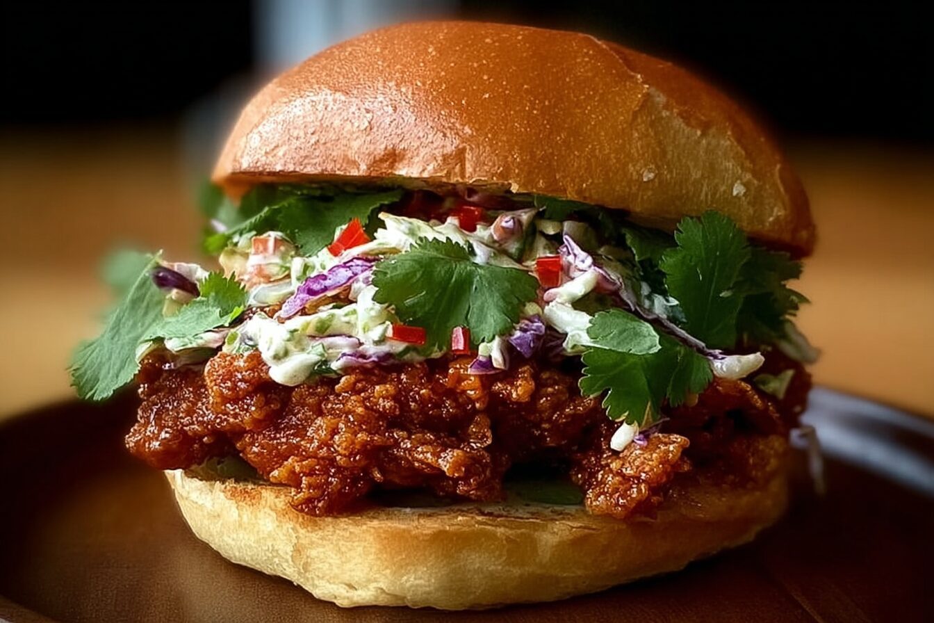 Thai Fried Chicken Sandwich