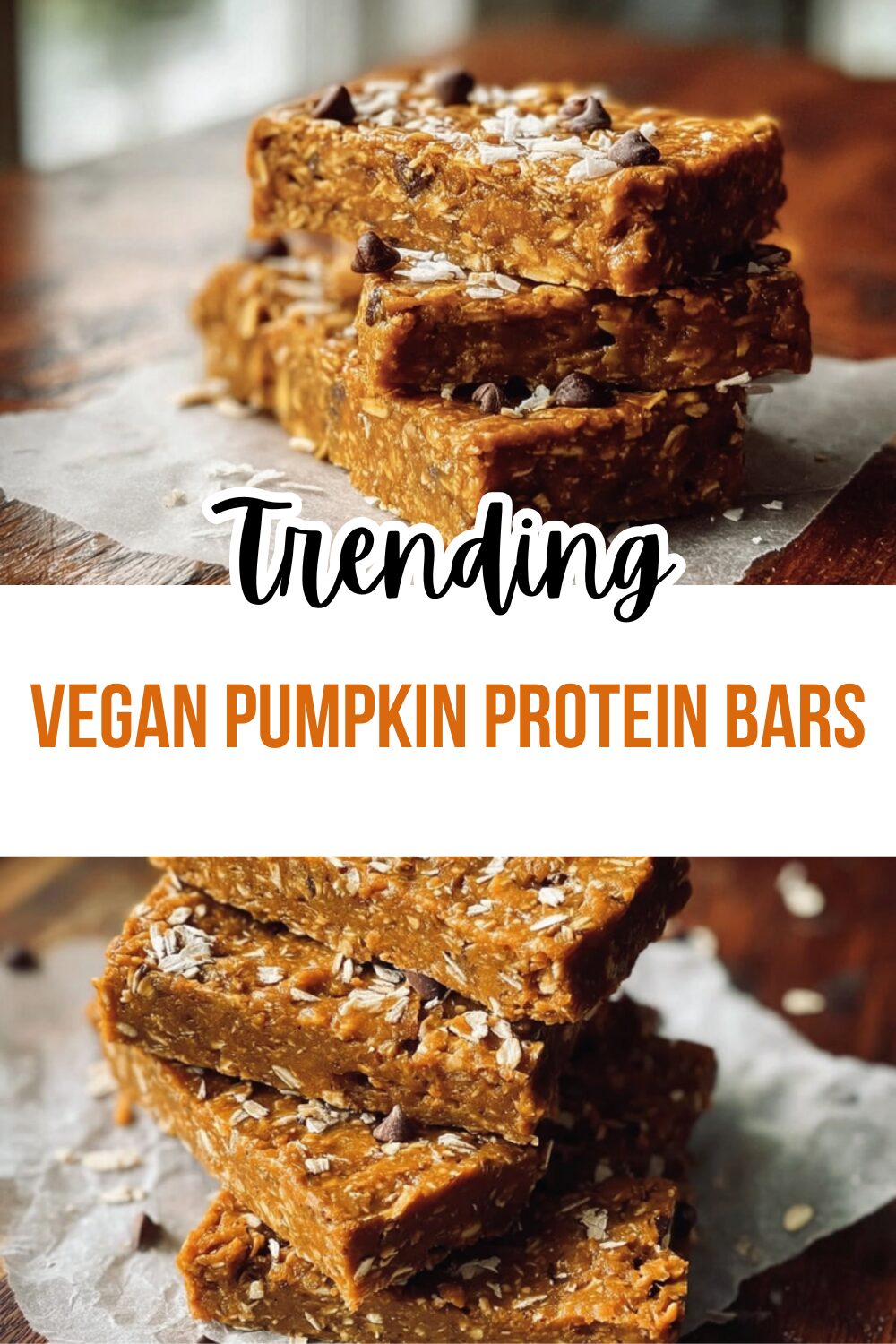 Vegan Pumpkin Protein Bars