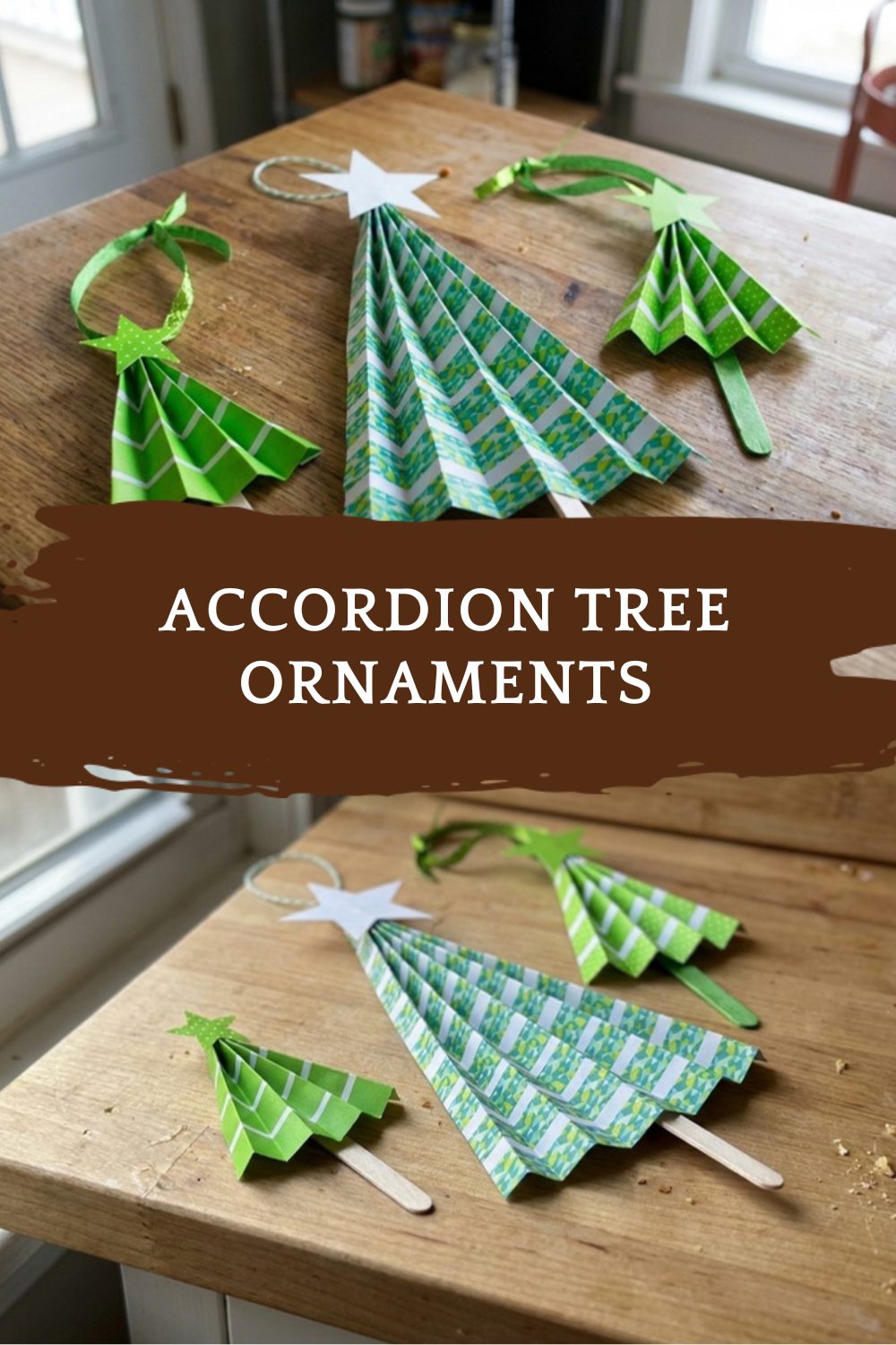 Accordion Tree Ornaments