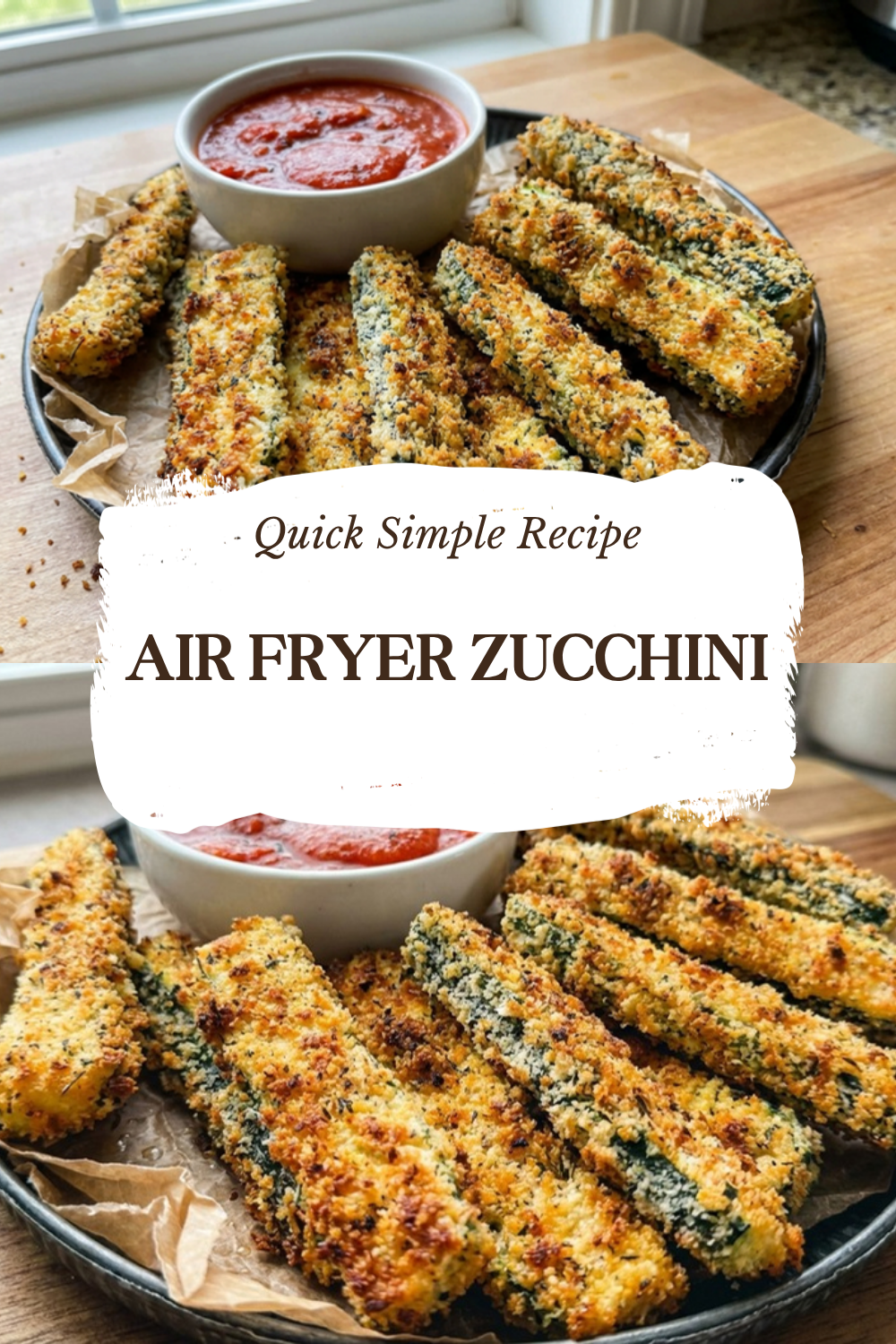 Air Fryer Zucchini