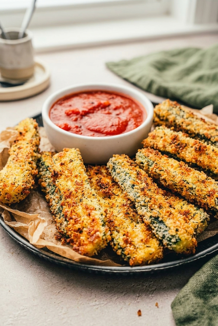 Air Fryer Zucchini