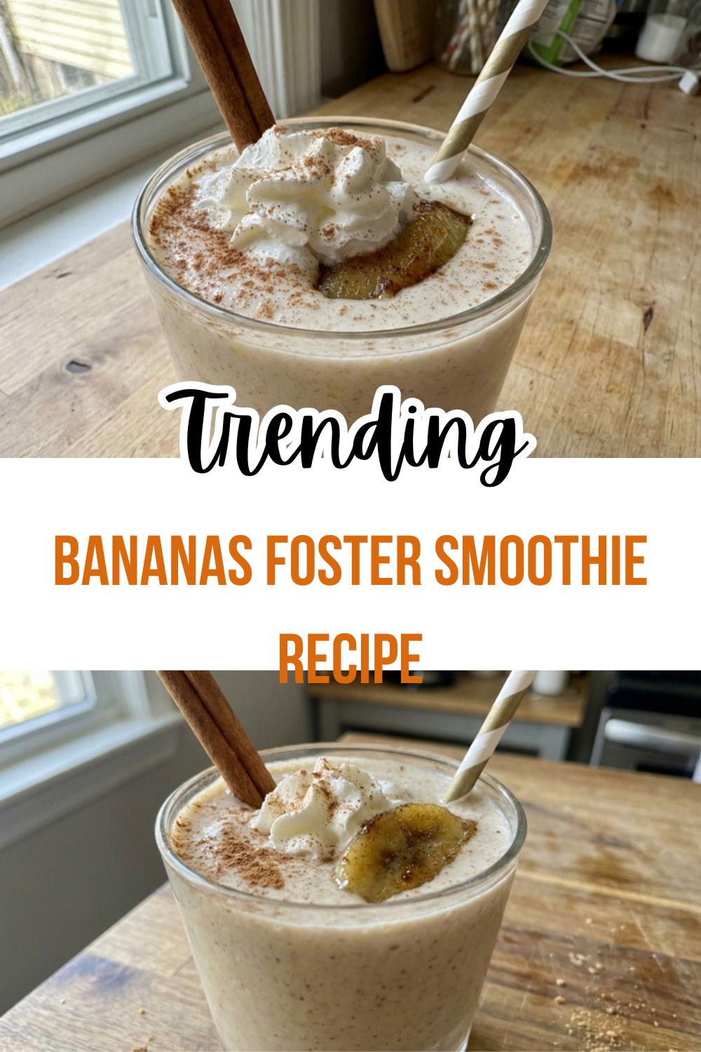 Bananas Foster Smoothie Recipe