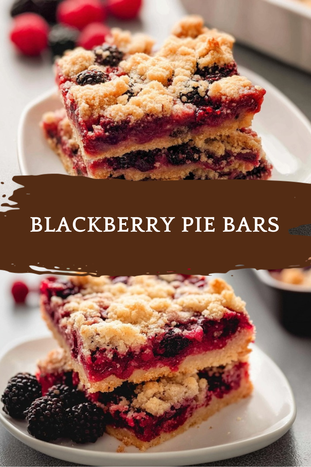 Blackberry Pie Bars