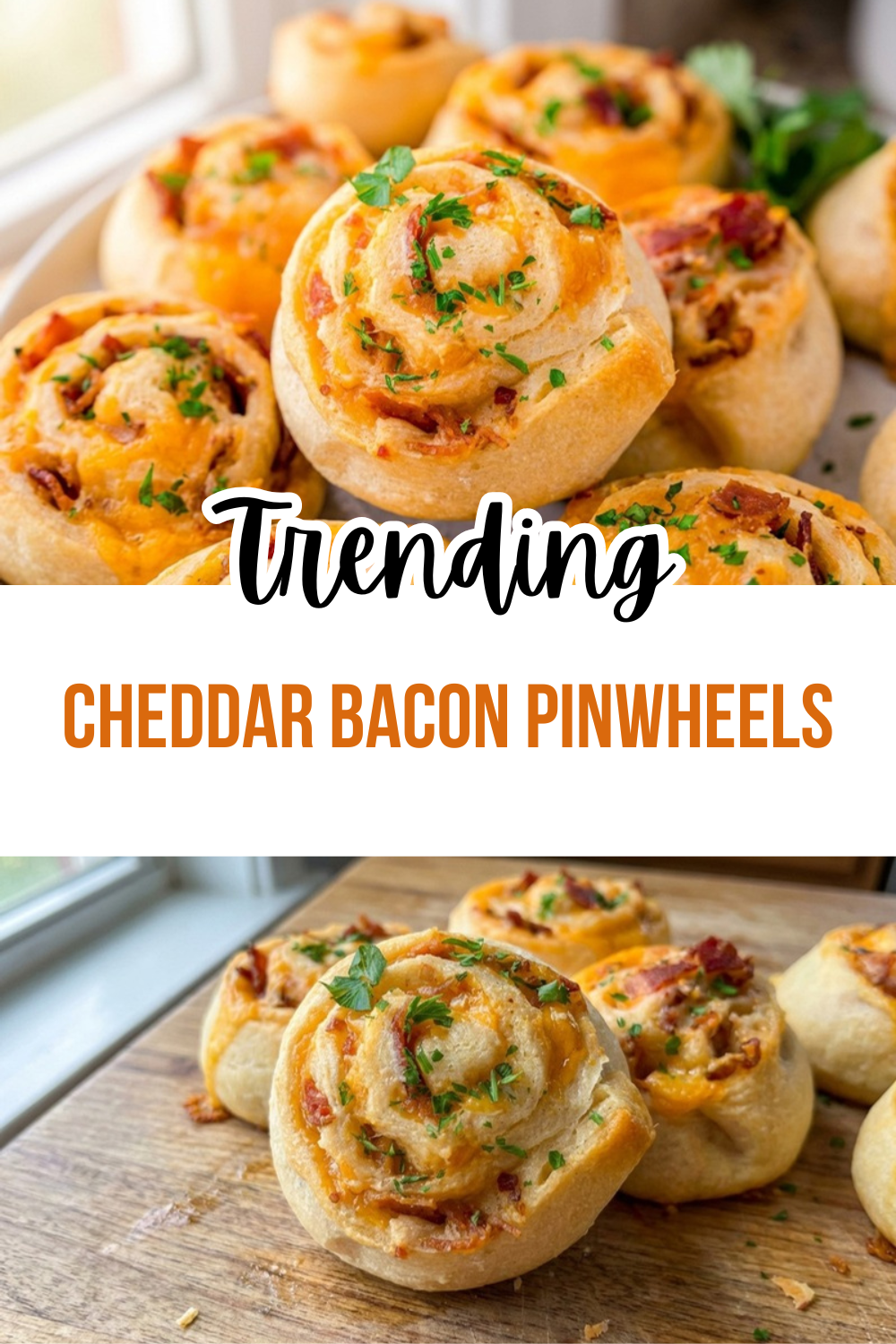 Cheddar Bacon Pinwheels
