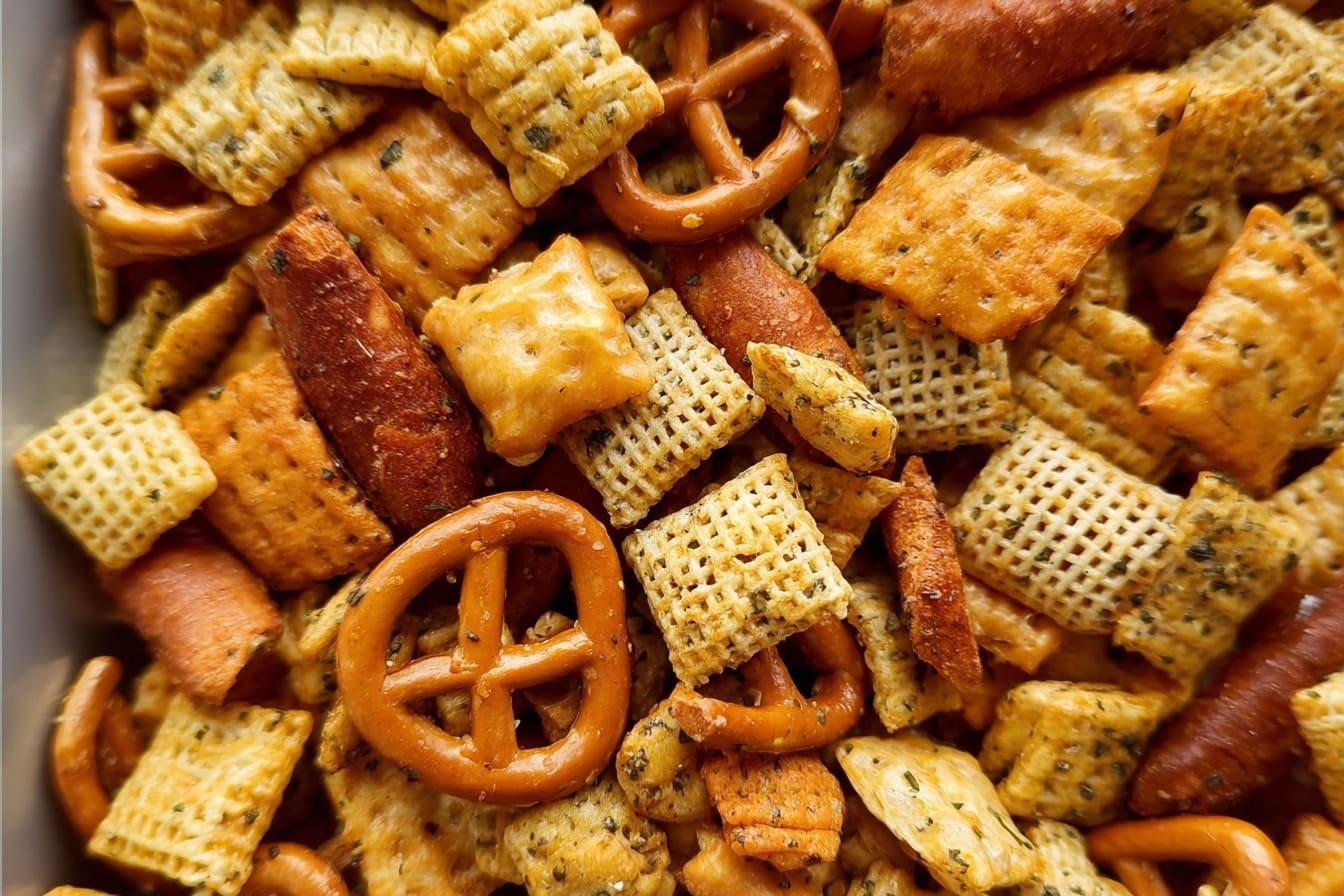 Cheesy Ranch Chex Mix: Perfect Homemade Party Recipe