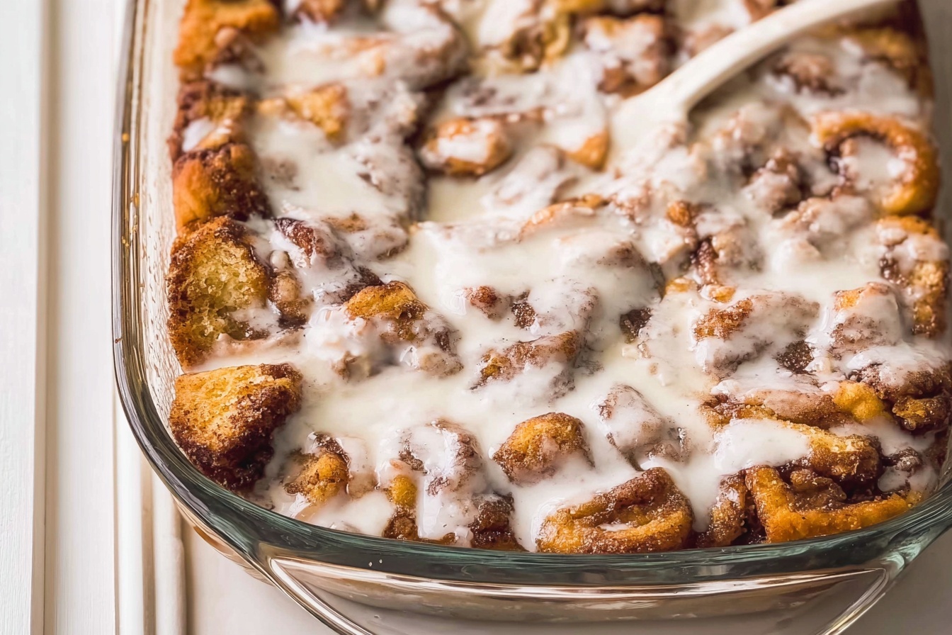 Cinnamon Roll Casserole