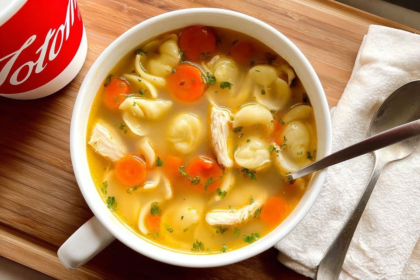 Best Copycat Tim Hortons Chicken Noodle Soup Recipe