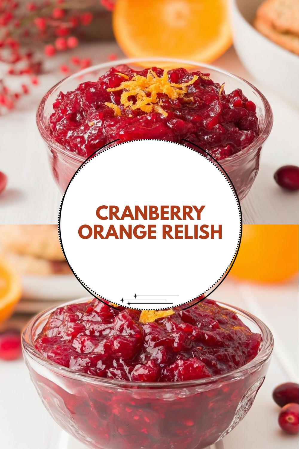 Cranberry Orange Relish