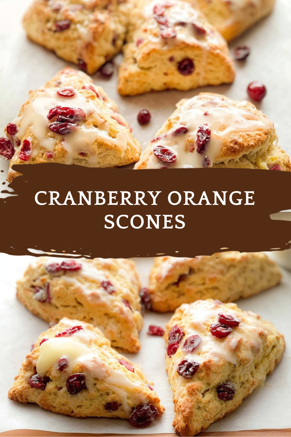 Cranberry Orange Scones
