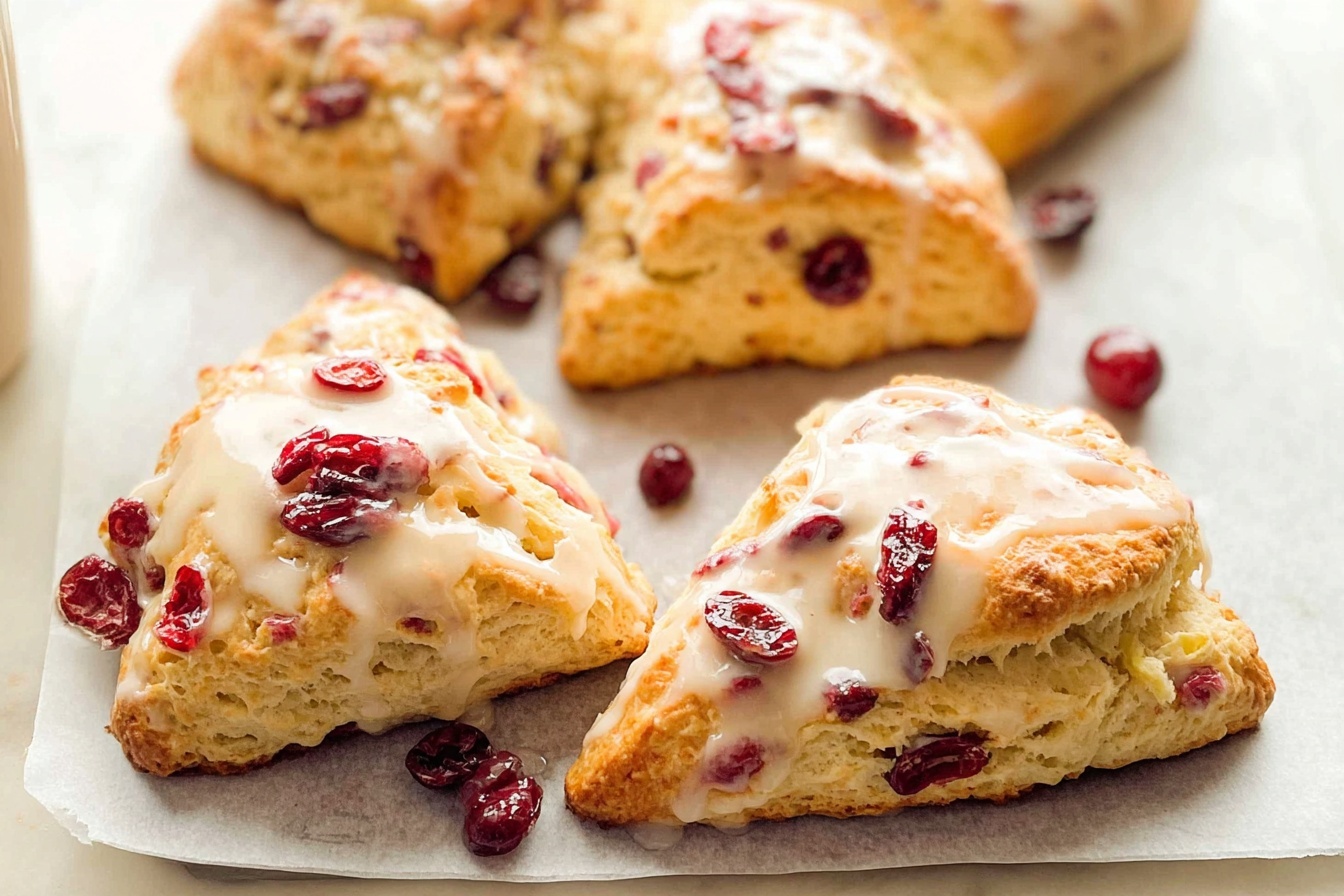 Cranberry Orange Scones