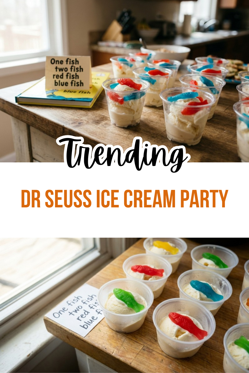 Dr Seuss Ice Cream Party