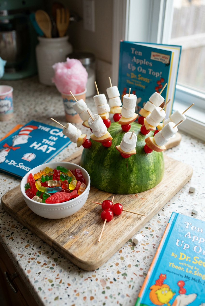 Dr Seuss Ice Cream Party
