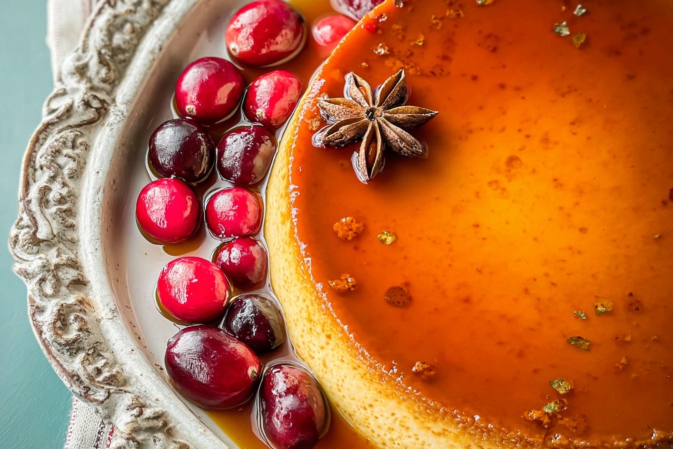 Eggnog Flan
