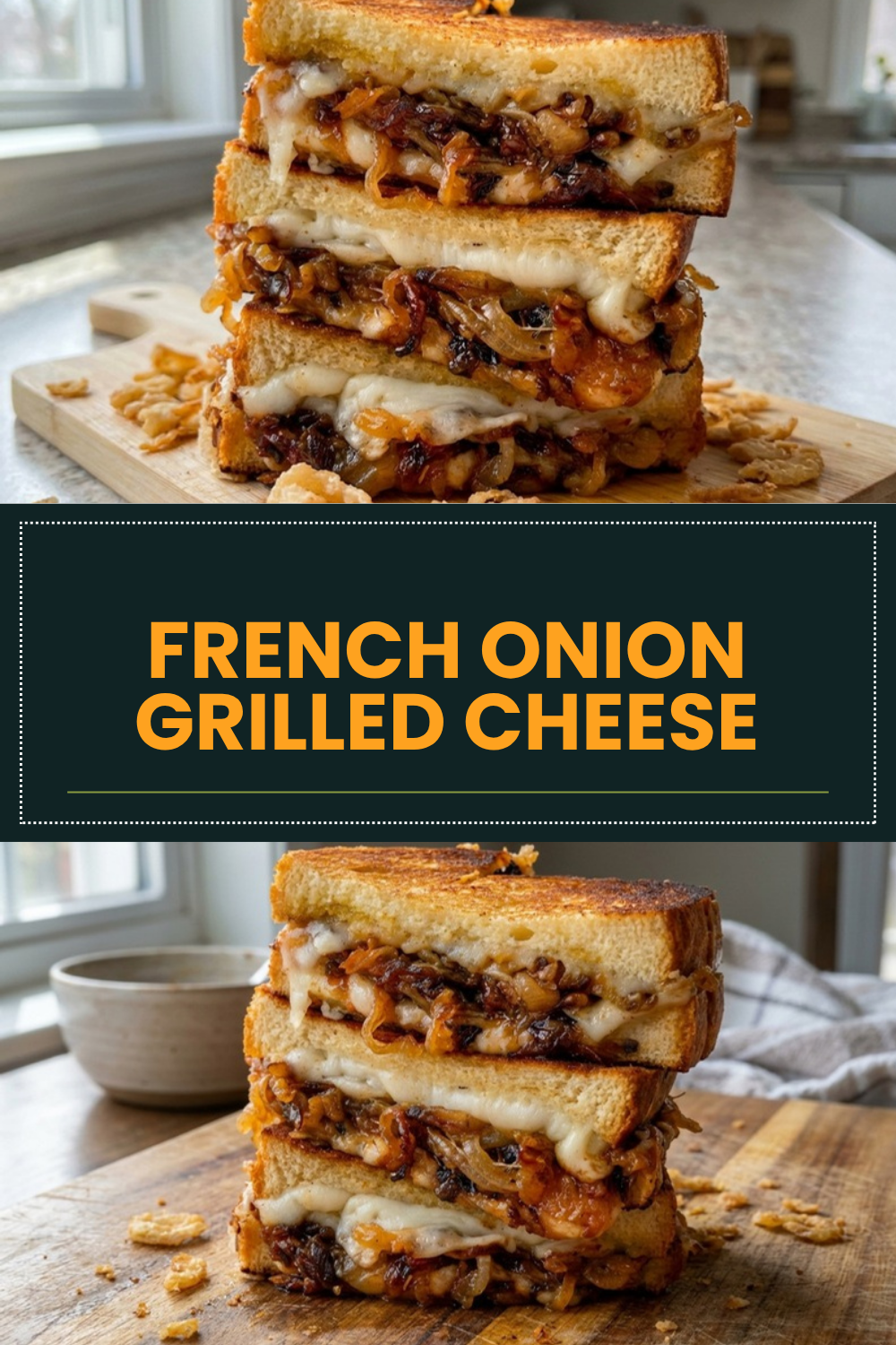 French Onion Grilled Cheese