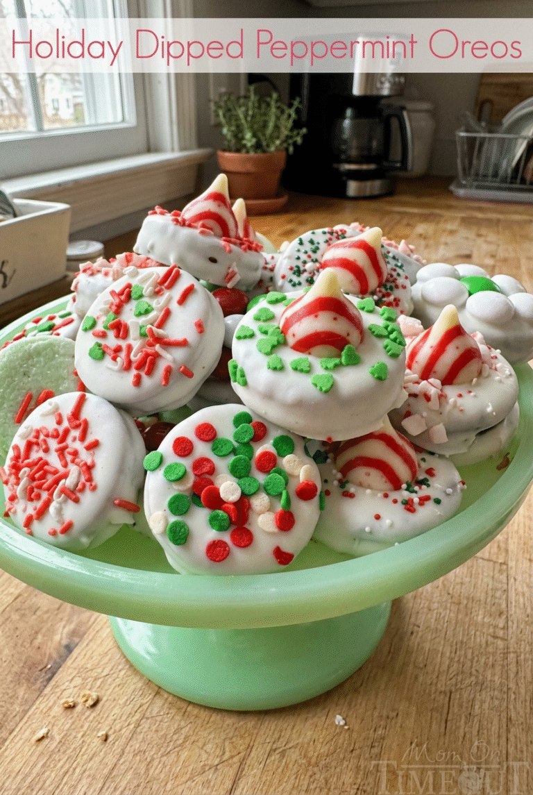 Holiday Dipped Peppermint Oreos 25.Png