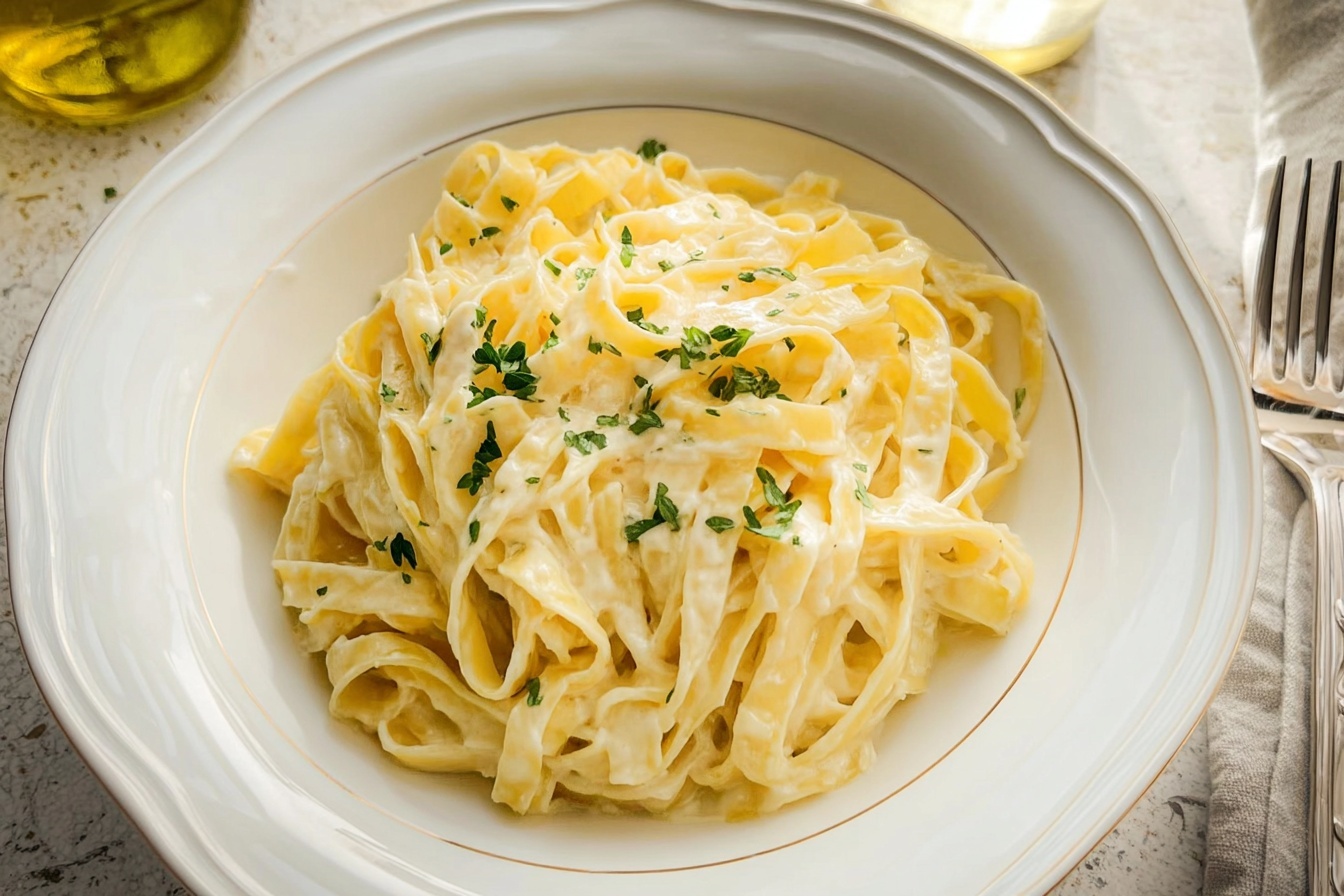 Homemade Alfredo Sauce Recipe