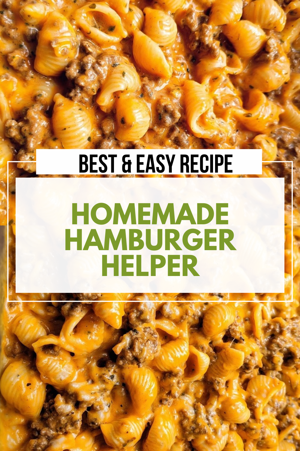 Homemade Hamburger Helper