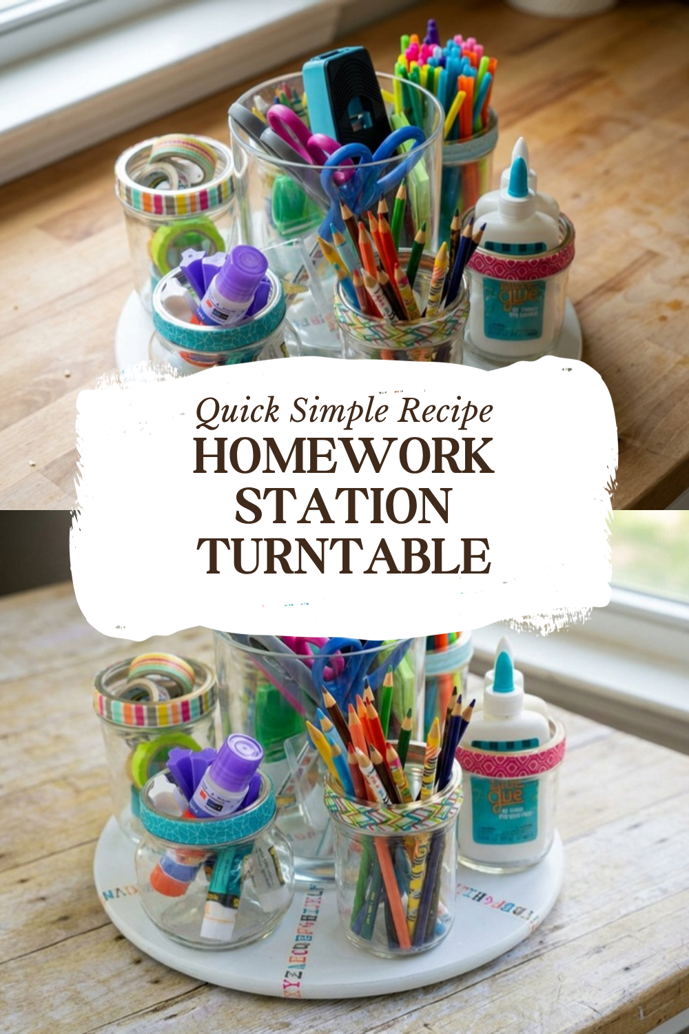 Homework Station Turntable