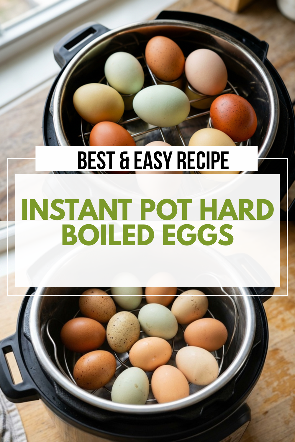 Instant Pot Hard Boiled Eggs