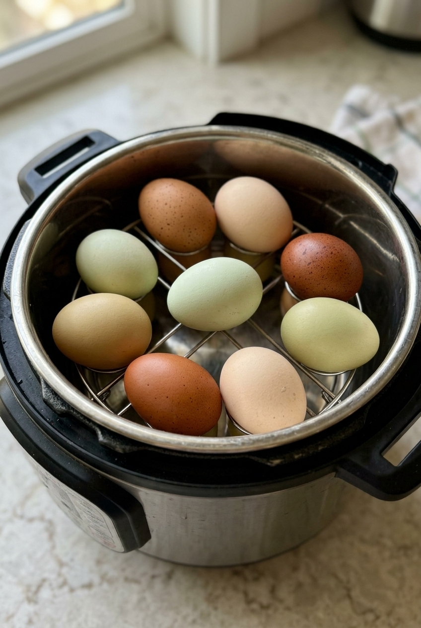 Instant Pot Hard Boiled Eggs
