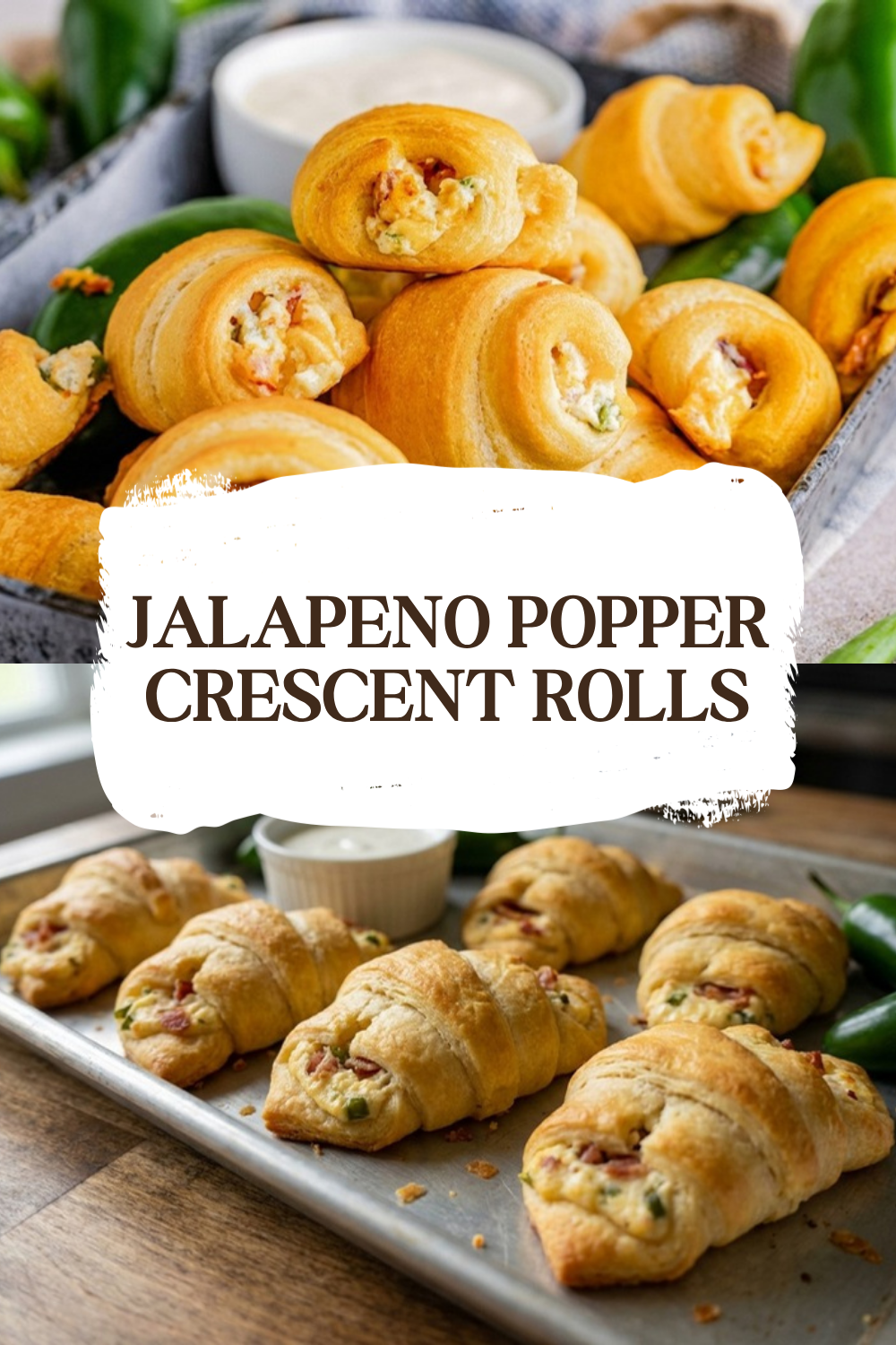 Jalapeno Popper Crescent Rolls