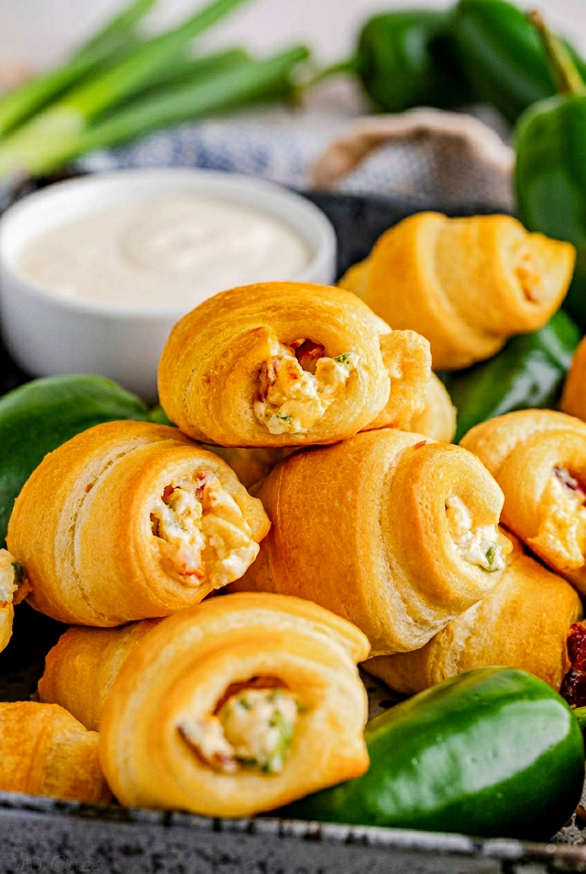 Jalapeno Popper Crescent Rolls