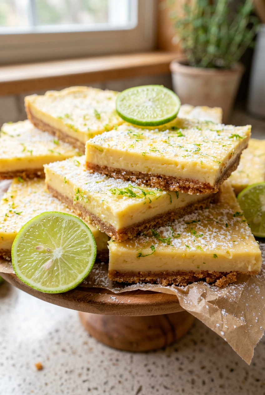 Key Lime Pie Bars