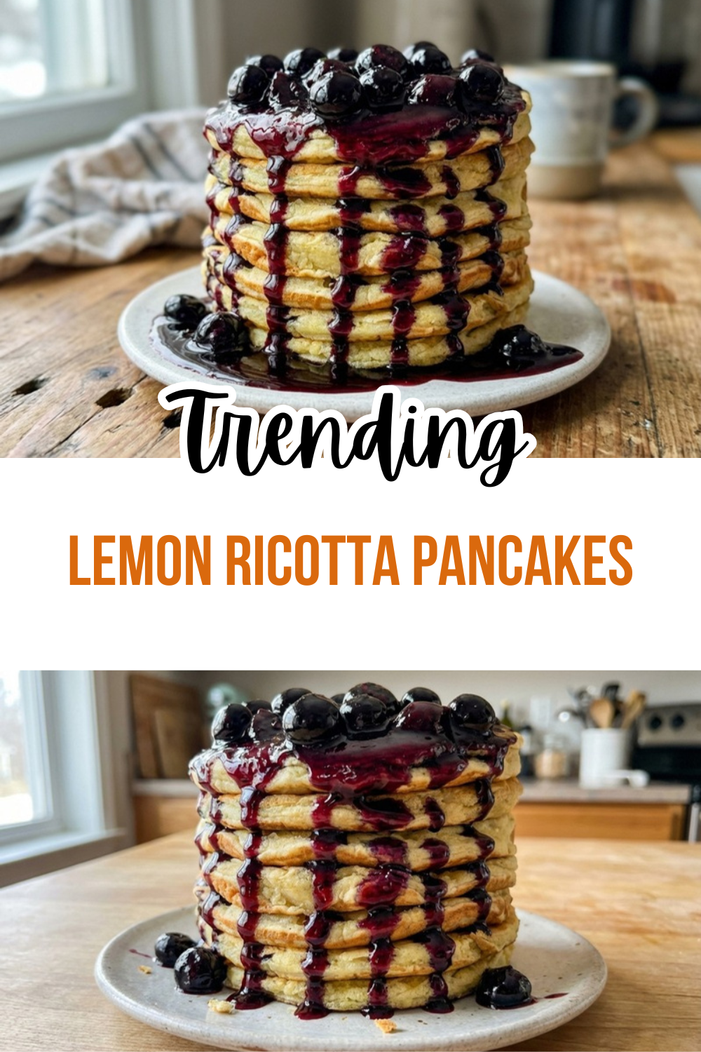 Lemon Ricotta Pancakes