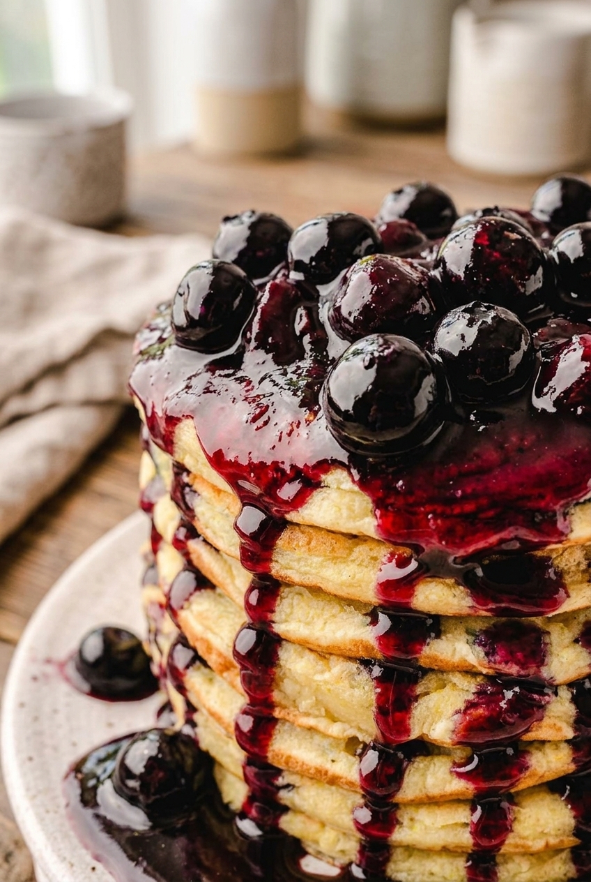 Lemon Ricotta Pancakes