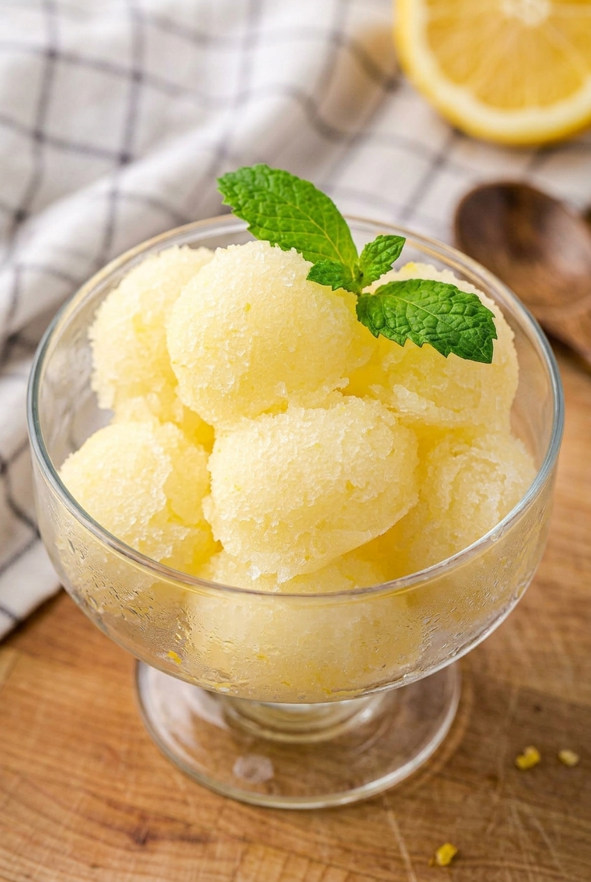 Lemon Sorbet