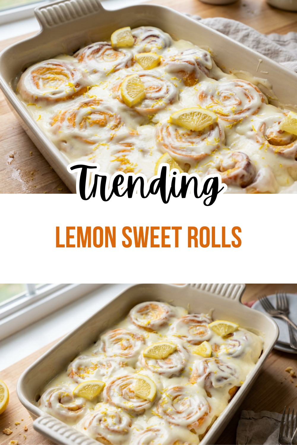 Lemon Sweet Rolls