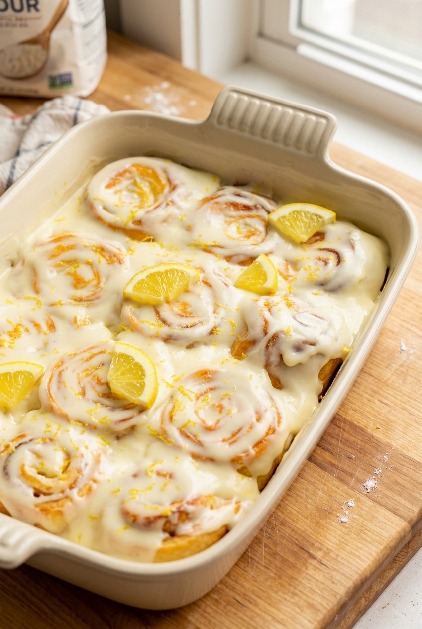 Lemon Sweet Rolls