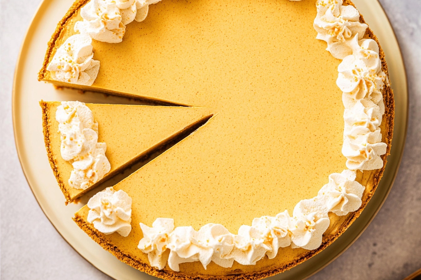 No Bake Pumpkin Cheesecake