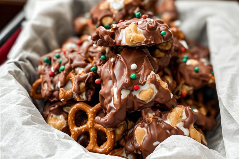 Peanut Butter Pretzel Crockpot Candy 64.Png