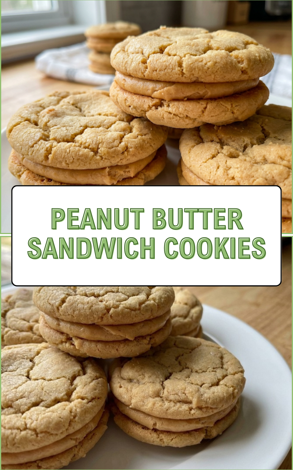 Peanut Butter Sandwich Cookies