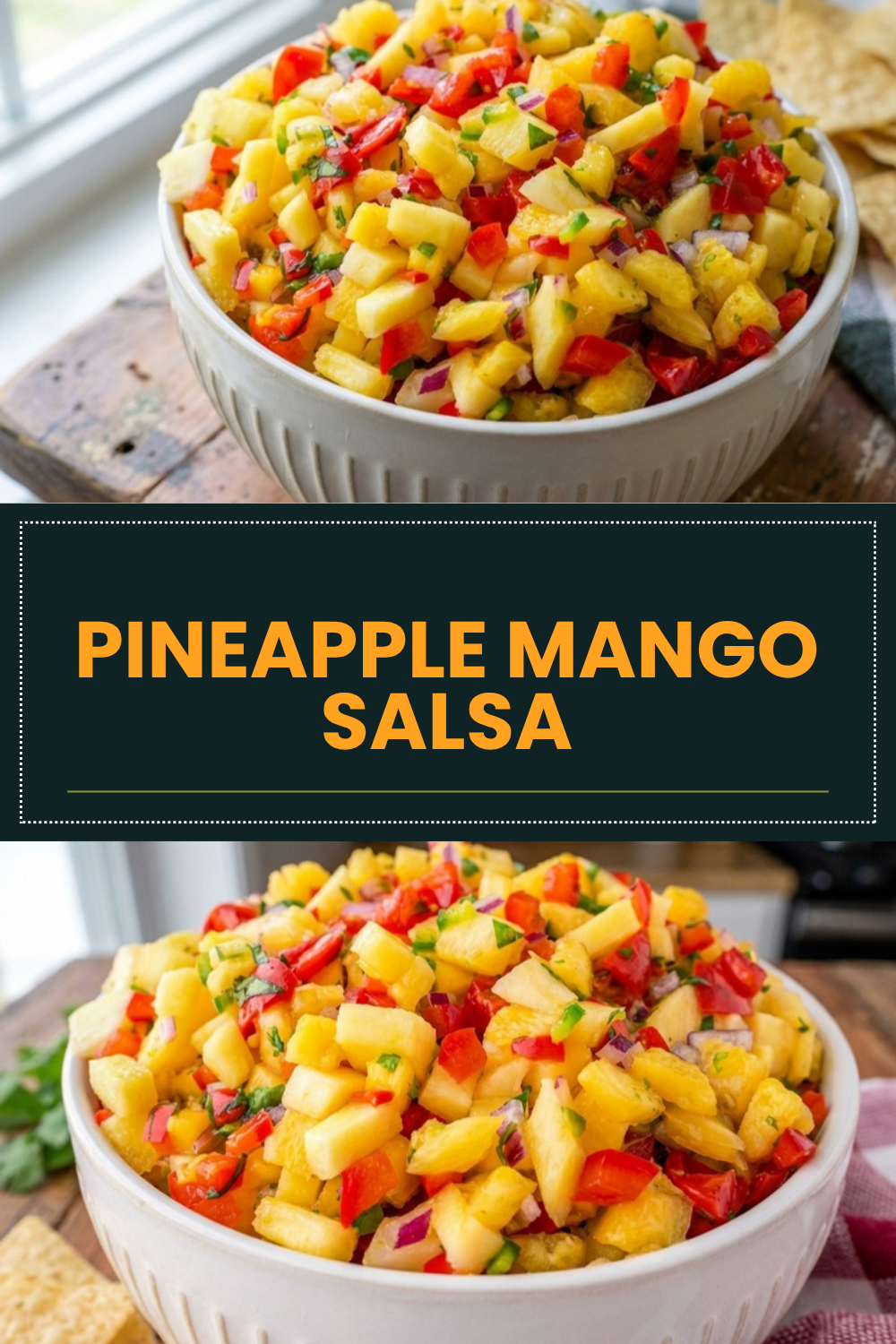 Pineapple Mango Salsa