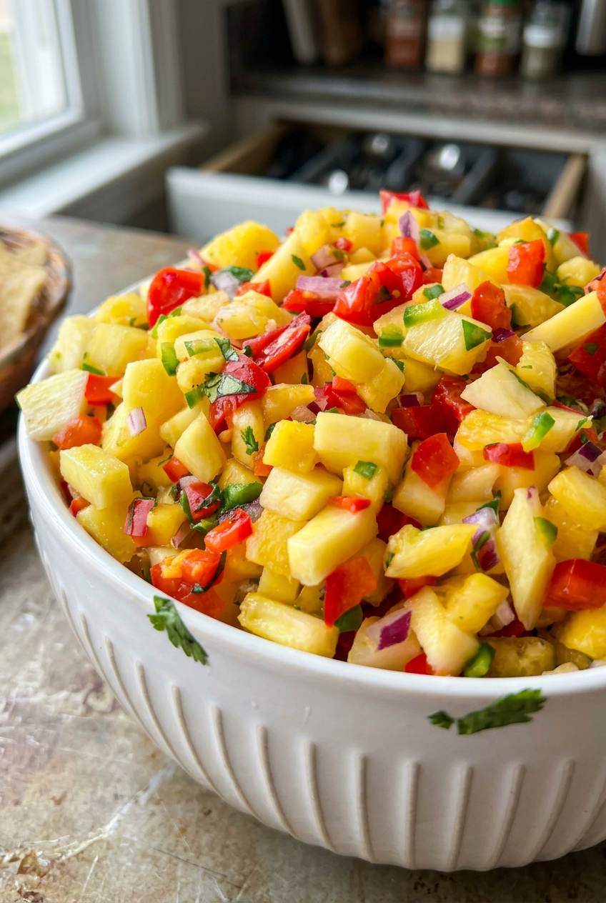 Pineapple Mango Salsa