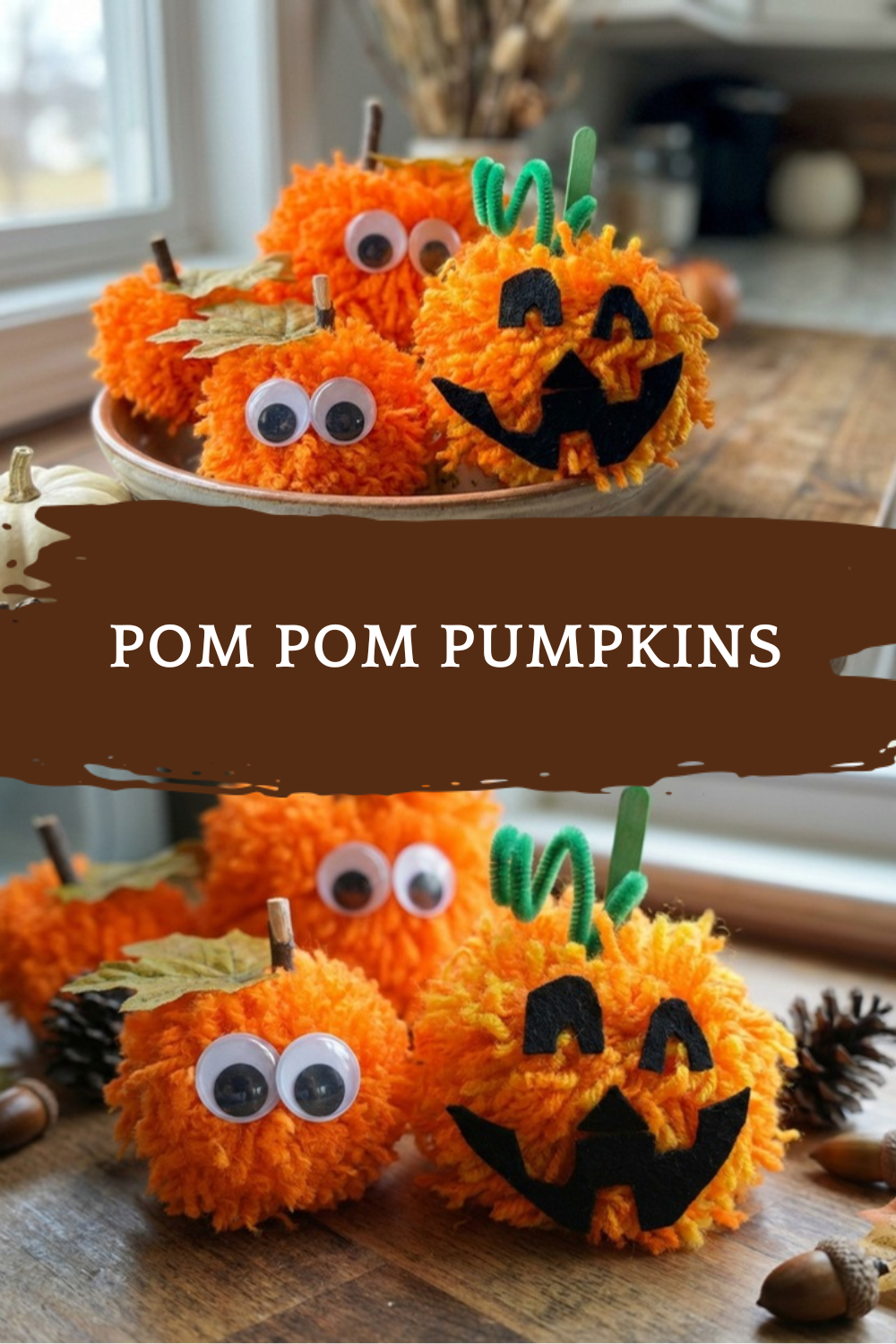 Pom Pom Pumpkins
