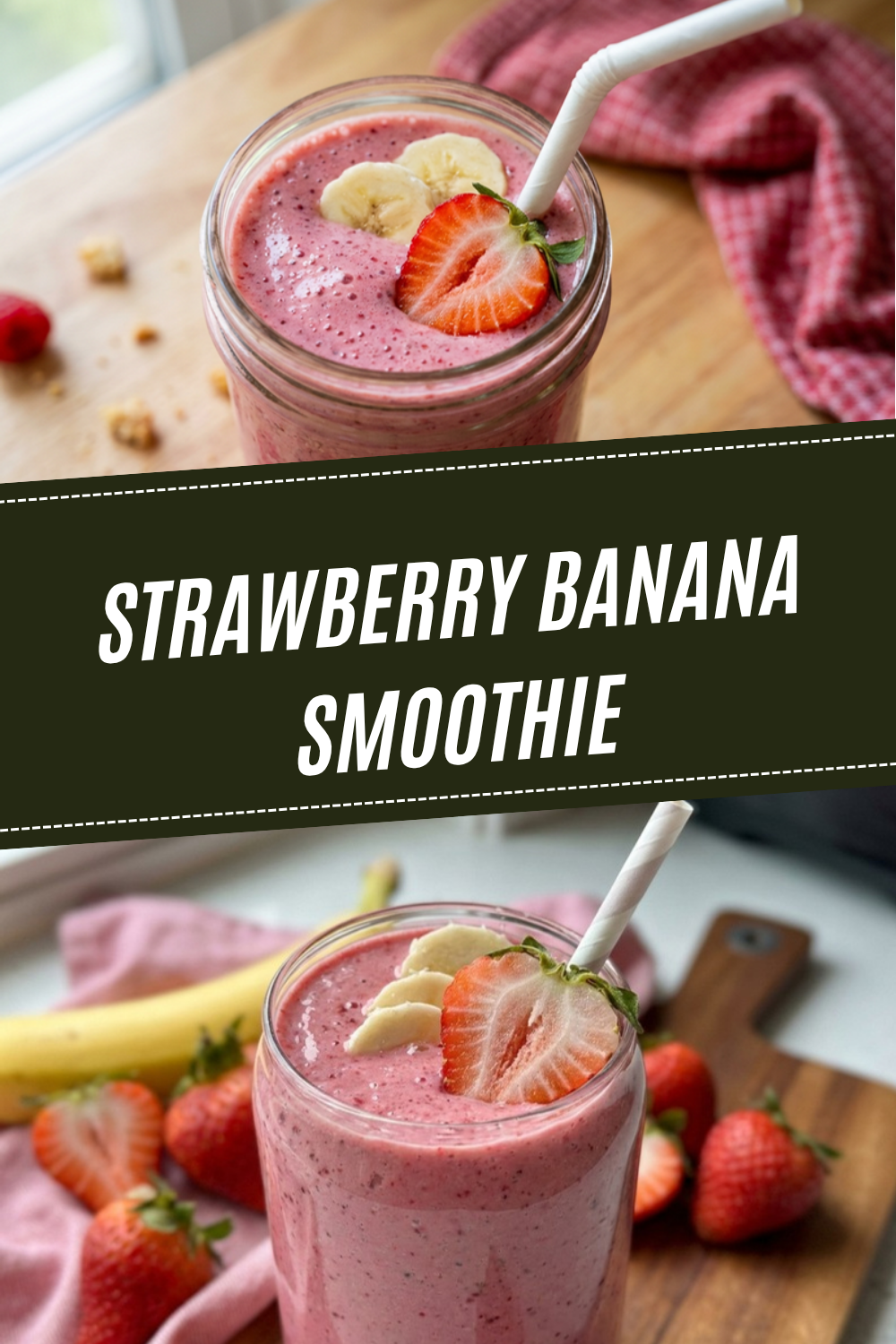 Strawberry Banana Smoothie