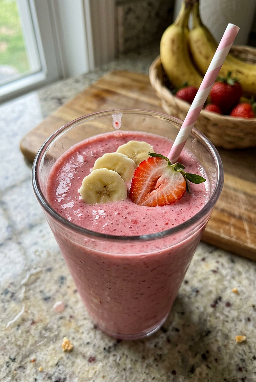 Strawberry Banana Smoothie