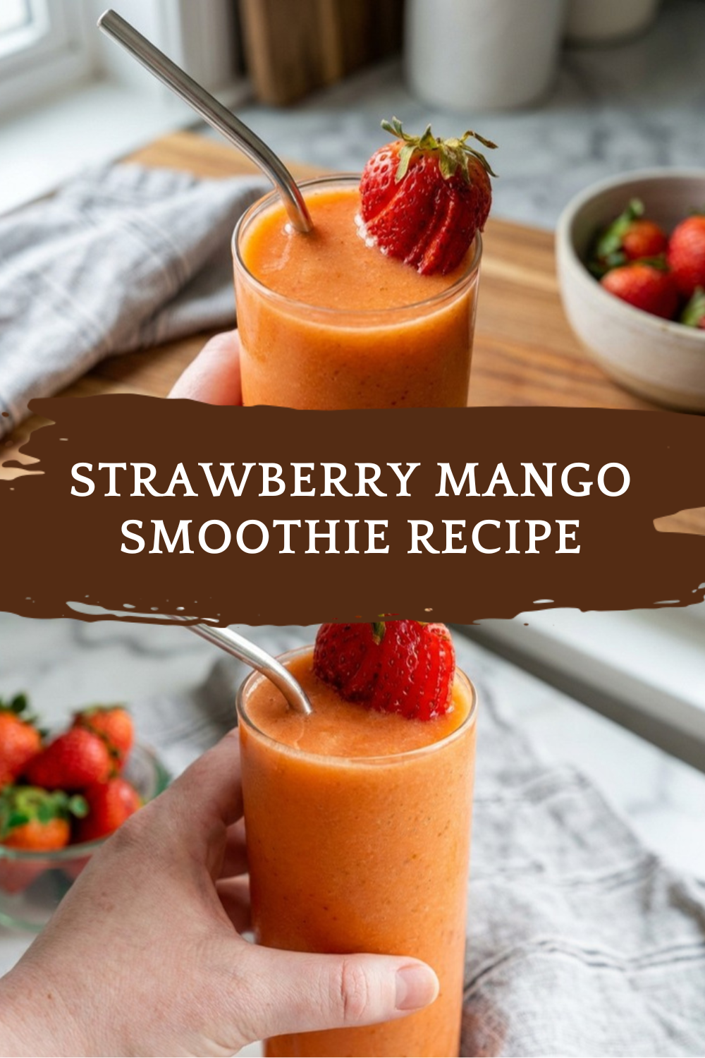 Strawberry Mango Smoothie Recipe