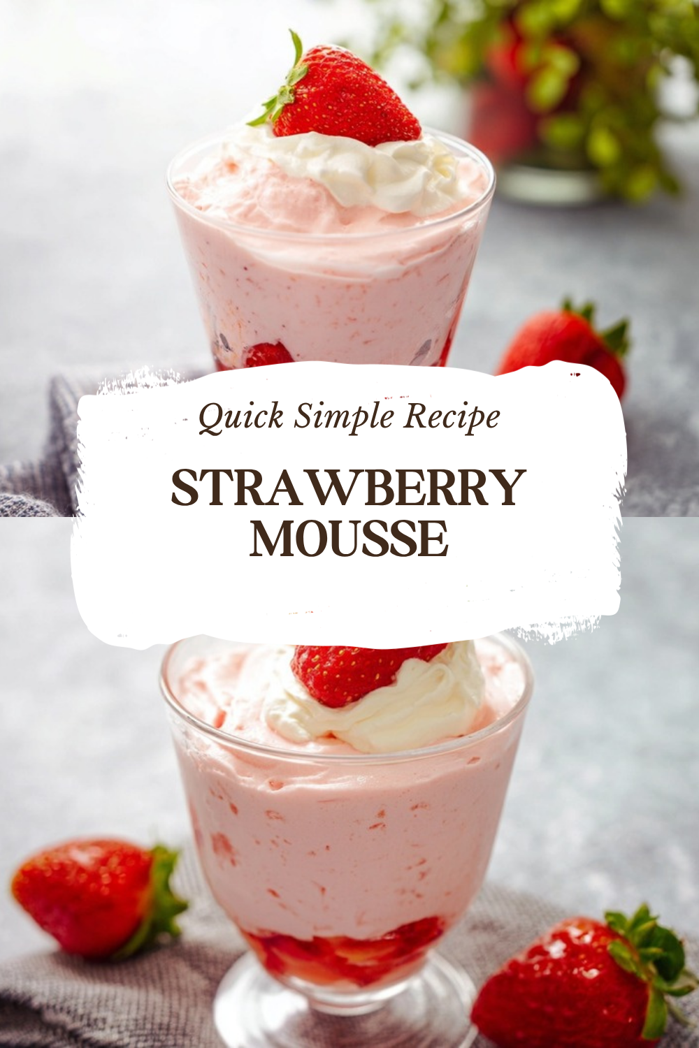Strawberry Mousse