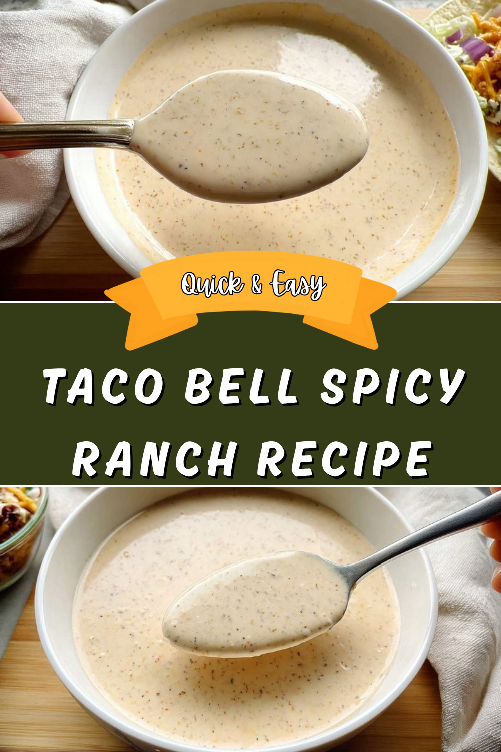 Taco Bell Spicy Ranch Recipe