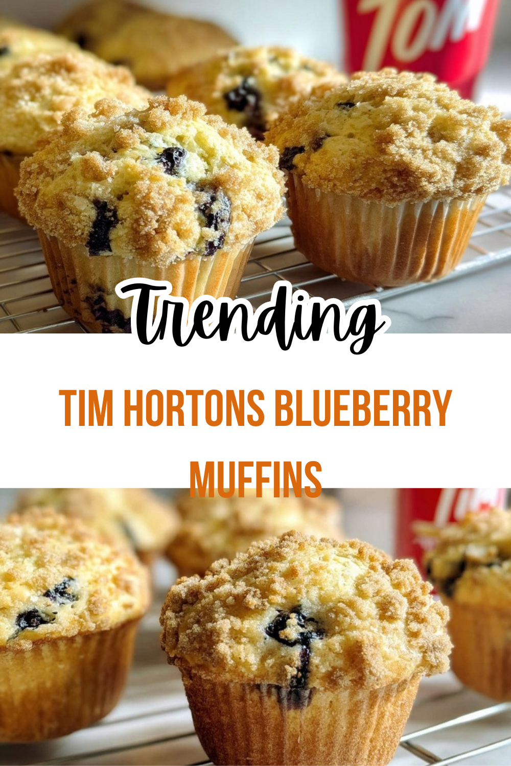 Tim Hortons Blueberry Muffins